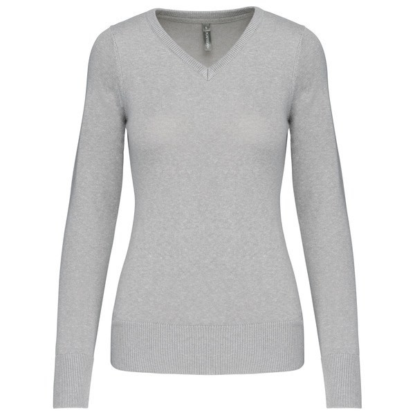 Kariban K966 - Pull Femme Col V en Coton et Acrylique