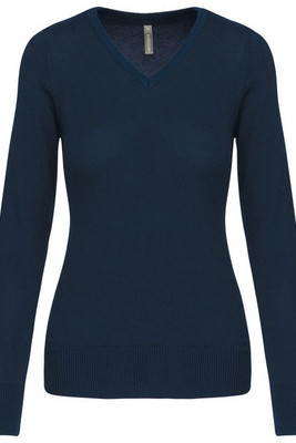 Kariban K966 - LADIES' V-NECK JUMPER