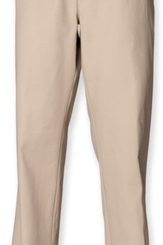 Henbury H640 - Classic Fit Flat Front Chino Trousers with Pockets