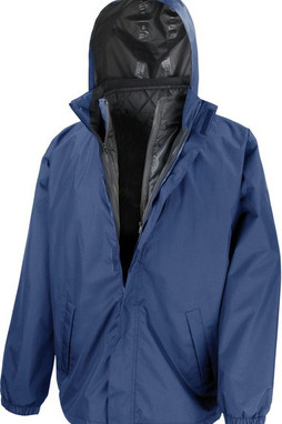 Result R215X - 3 IN 1 JACKET WITH QUILTED BODYWARMER