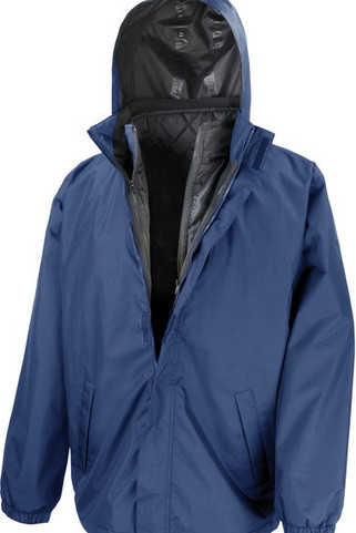 Result R215X - 3 IN 1 JACKET WITH QUILTED BODYWARMER