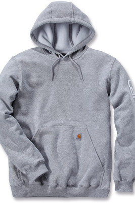 Carhartt CARK288 - MIDWEIGHT SIGNATURE SLEEVE LOGO HOODED SWEATSHIRT