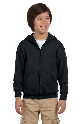 Gildan G186B - Heavy Blend Youth 8 oz., 50/50 Full-Zip Hood