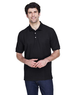 Devon & Jones D100T - Polo à manches courtes en pima piqué grand format