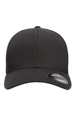 Flexfit 6511 - 6-Panel Structured Trucker Cap with Mesh