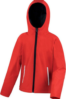 Result R224J - JUNIOR/YOUTH TX PERFORMANCE HOODED SOFT SHELL JACKET