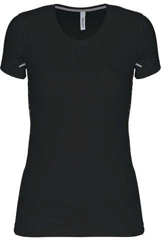 ProAct PA466 - T-SHIRT BI-MATIÈRE SPORT MANCHES COURTES FEMME