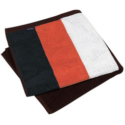 Kariban K121 - Serviette de Plage Rayée en Velours de Coton