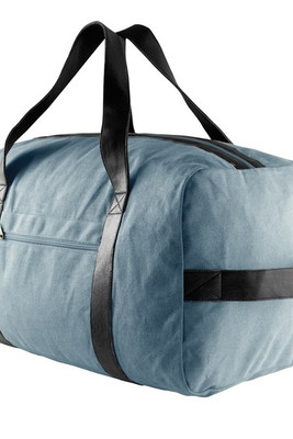 Kimood KI0603 - Sac de Voyage en Toile Vintage avec Détails en Laiton