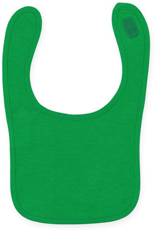 Larkwood LW082 - Soft Cotton Baby Bib with Velcro Closure