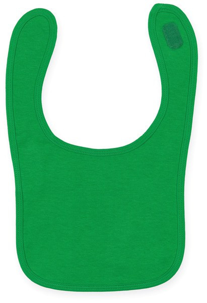 Larkwood LW082 - Soft Cotton Baby Bib with Velcro Closure