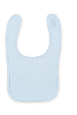 Larkwood LW082 - Soft Cotton Baby Bib with Velcro Closure