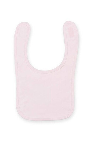 Larkwood LW082 - Soft Cotton Baby Bib with Velcro Closure
