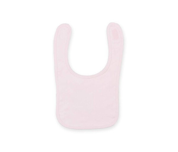 Larkwood LW082 - Soft Cotton Baby Bib with Velcro Closure