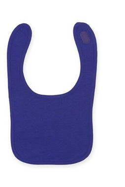 Larkwood LW082 - Soft Cotton Baby Bib with Velcro Closure