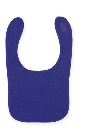 Larkwood LW082 - Soft Cotton Baby Bib with Velcro Closure