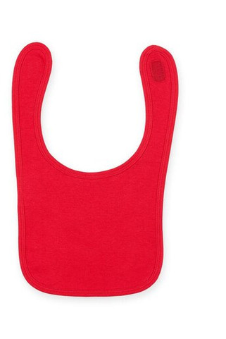 Larkwood LW082 - Soft Cotton Baby Bib with Velcro Closure