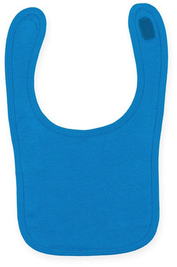 Larkwood LW082 - Soft Cotton Baby Bib with Velcro Closure
