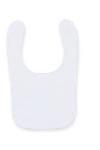 Larkwood LW082 - Soft Cotton Baby Bib with Velcro Closure