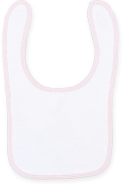 Larkwood LW082 - Soft Cotton Baby Bib with Velcro Closure