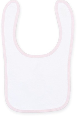 Larkwood LW082 - Soft Cotton Baby Bib with Velcro Closure