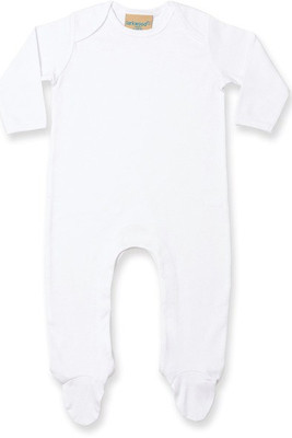 Larkwood LW053 - Pyjama Bébé Contrasté Manche Longue