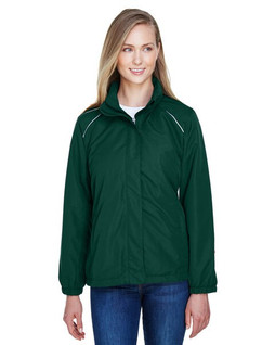 Core 365 78224 - Veste toute saison doublée polaire profilée pour femme