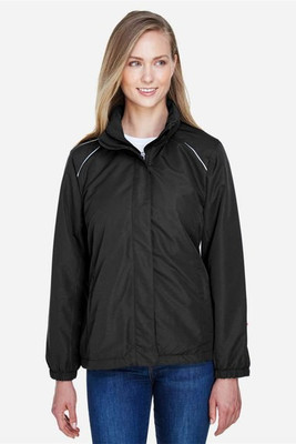 Core 365 78224 - Veste toute saison doublée polaire profilée pour femme