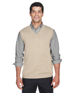 Devon & Jones D477 - Airspun Cotton Unisex V-Neck Vest