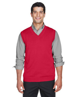 Devon & Jones D477 - Airspun Cotton Unisex V-Neck Vest