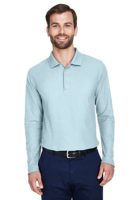 Devon & Jones DG170 - Men's DRYTEC20 Performance Long-Sleeve Polo
