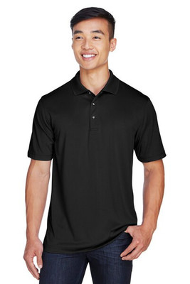 Harriton M345 - Men's Advantage IL Snap Placket Performance Polo