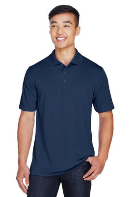 Harriton M345 - Men's Advantage IL Snap Placket Performance Polo