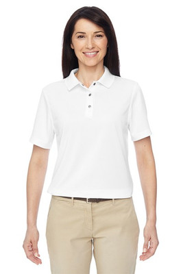Harriton M345W - Ladies Advantage IL Snap Placket Performance Polo