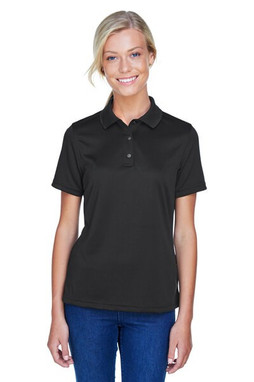 Harriton M345W - Ladies Advantage IL Snap Placket Performance Polo