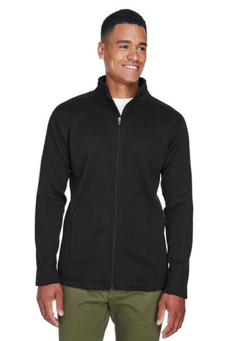 Devon & Jones DG793 - Mens Bristol Full-Zip Sweater Fleece Jacket