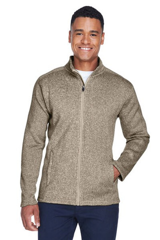 Devon & Jones DG793 - Mens Bristol Full-Zip Sweater Fleece Jacket
