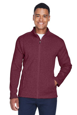 Devon & Jones DG793 - Men's Bristol Full-Zip Sweater Fleece Jacket
