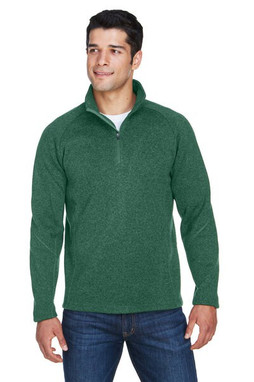 Devon & Jones DG792 - Chandail Bristol Fleece Demi-Zip