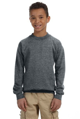 Gildan G180B - Youth Heavy Blend Fleece Crewneck Sweatshirt