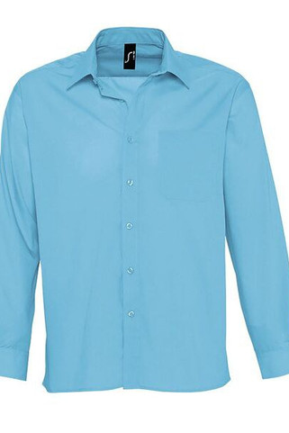 SOLS 16040 - Long Sleeve Poplin Mens Shirt Baltimore