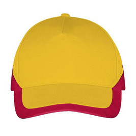 SOL'S 00595 - 5 Panel Contrast Cap Booster