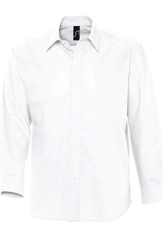 SOLS 16000 - Boston Camicia Uomo Oxford Manica Lunga
