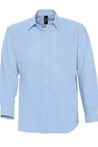 SOLS 16000 - Boston Camicia Uomo Oxford Manica Lunga