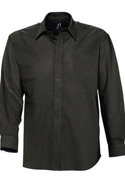 SOLS 16000 - Boston Camicia Uomo Oxford Manica Lunga