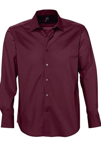 SOLS 17000 - Brighton Long Sleeve Stretch Mens Shirt