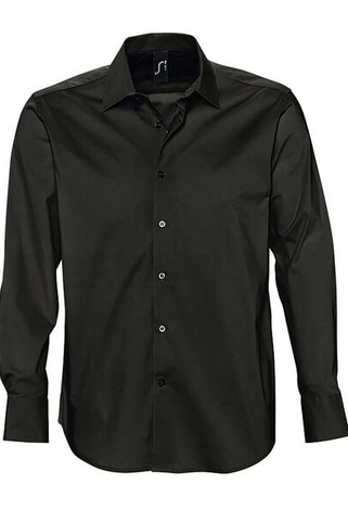 SOLS 17000 - Brighton Camicia Uomo Stretch Manica Lunga