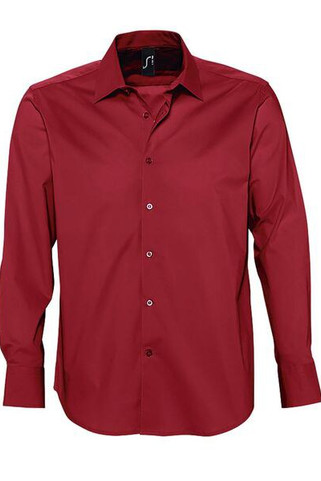 SOLS 17000 - Brighton Long Sleeve Stretch Mens Shirt