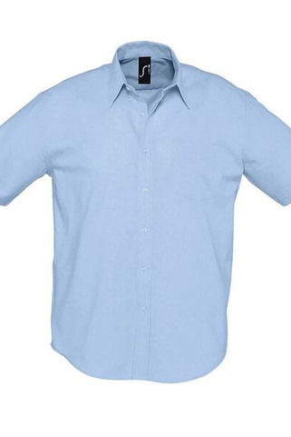 SOLS 16010 - Brisbane Chemise Homme Oxford Manches Courtes