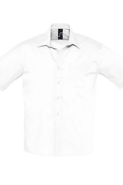 SOLS 16050 - Bristol Short Sleeve Poplin Mens Shirt